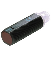 Pepperl&plus;Fuchs Photoelectric Sensor; Retro; 18mm Barrel; 8m Range; 20-250VAC/DC; NPN (N-MOSFET); Dark Operate; 1/2" QD